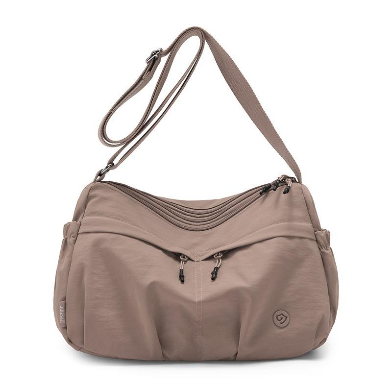 

Lightweight nylon bag spring new women s bag street trend shoulder messenger bag casual literary mother bag