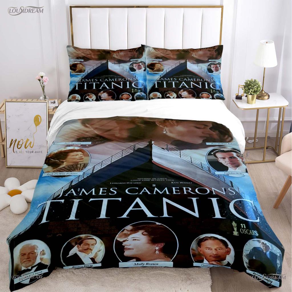 Comforter Titanic Romantic Love All Season Comforter Bedding Sets Soft And S Single/Double/Queen/King