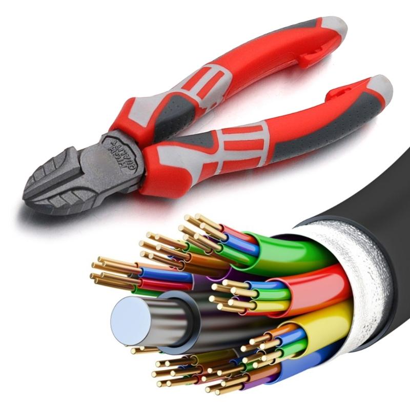 Professional Diagonal Pliers Hardware Wire Cutter Professional Electrician Repair Tool Pliers Replacement Part