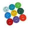 9 Stück Mathe Fakten Fidget Pädagogisches Lern Rotationsspielzeug Kreisel für Kinder Chat Spiel Multiplikation