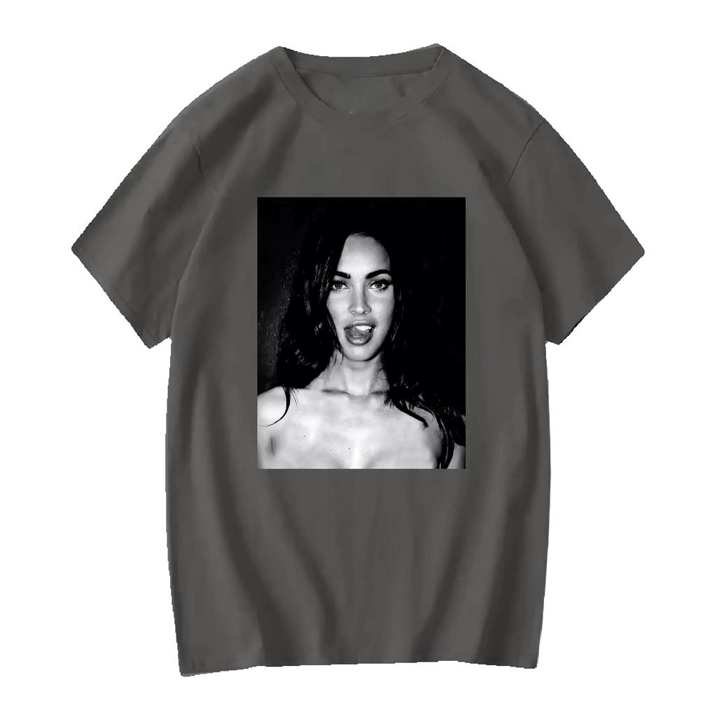 2026 Megan Fox T Shirt Vintage 90s Jennifer S Body Sizes Long or Short Sleeves Vintage Washed Casual Soft Top for Everyday Wear
