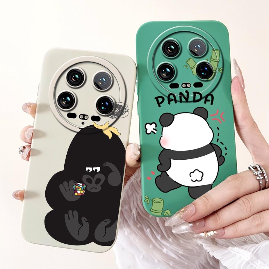 For Xiaomi 14 Ultra Case Mi 13 Ultra Unique Cartoon Cover Shockproof Phone Case For Xiaomi 13 Ultra Mi 13Ultra 14Ultra Soft Bags