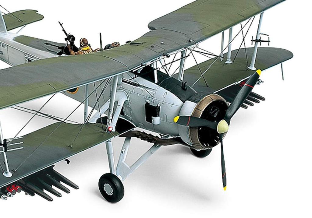 Tamiya 1/48 Masterpiece Series No. 99 Royal Navy Fairey Swordfish Mk.II Plastic Model Kit 61099