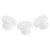 3pcs Chest Freezer Plug Replacement Rubber Drain Hole Sealing Cap for Refrigerator Cooler Fridge Leakproof Stopper for Home