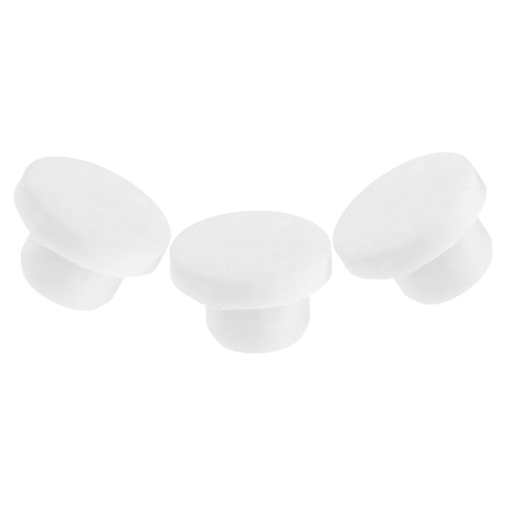 3pcs Chest Freezer Plug Replacement Rubber Drain Hole Sealing Cap for Refrigerator Cooler Fridge Leakproof Stopper for Home