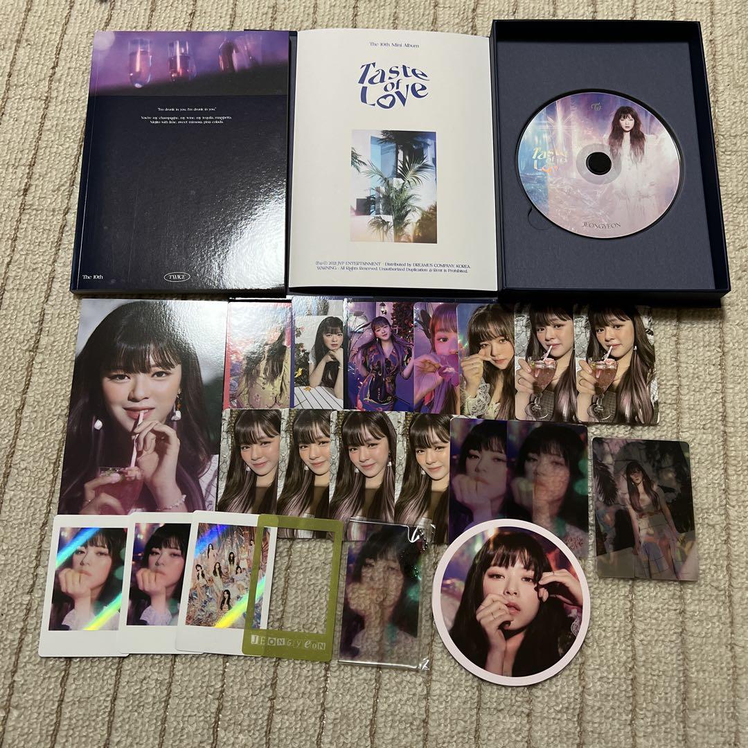 

[USED] TWICE Taste of Love Album Jeongyeon