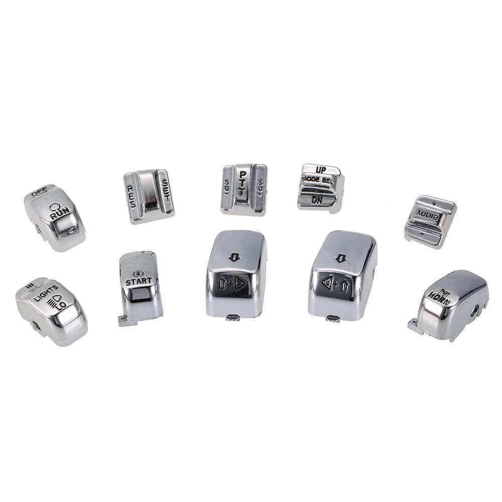 

Chrome Switch Housing Cover for Harley Retro Models 12.5 x 8.5 x 3 cm