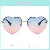 Heart Shape Fashion Sunglasses With Protection For Summer Outings And Parties