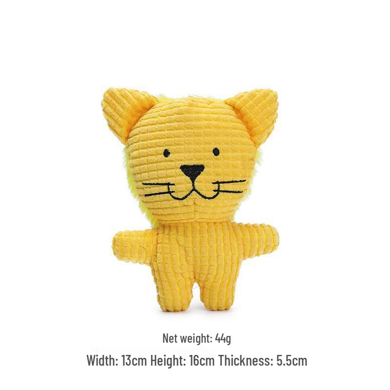 Popular Plush Pet Toy Set - Durable, Sounding Chew Toys for Dogs & Cats, Self-Entertainment & Boredom Relief