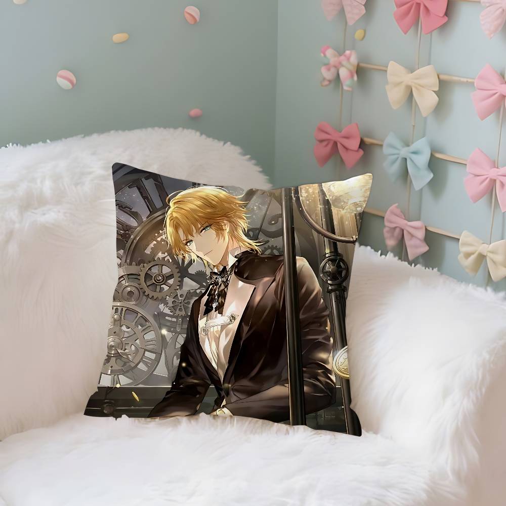 For All T-Time Game Pillow Case Throw Pillow Cover Nordic Vintage Style Cushion Covers Home Living Room Sofa Couch Seat