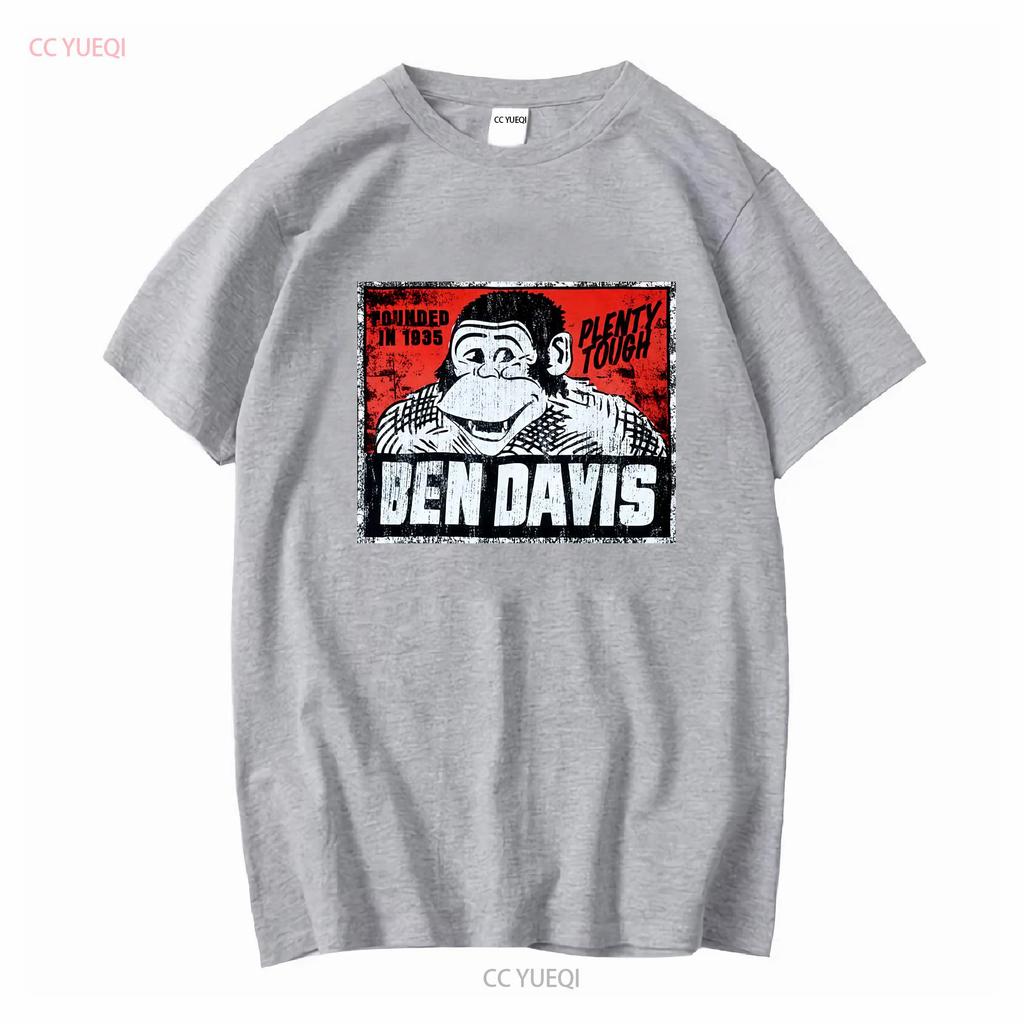 Ben Davis Logo T Shirt Mens L Size Eaa432050 Vintage Washed Soft Breathable Casual Stretched Comfortable Fashion Slightly