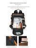 Women's Color Block Anti-theft Travel Backpack - Large Capacity, Versatile & Stylish