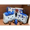 Cute Furry Lambskin Tote Bag Medium Size Casual Style Daily Use