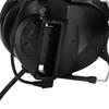 Noise Reduction Ear Muffs 7.1mm Plug Hunting Headset with Detachable Mic for   UV9R UV9R PLUS UVXR BF9700(Black )