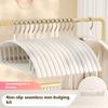 5pcs Nano Seamless Anti Slip Clothes Hanger Stand Hanger Non Marking Storage, Thick Clothing Support, Anti Slip Stainless Steel