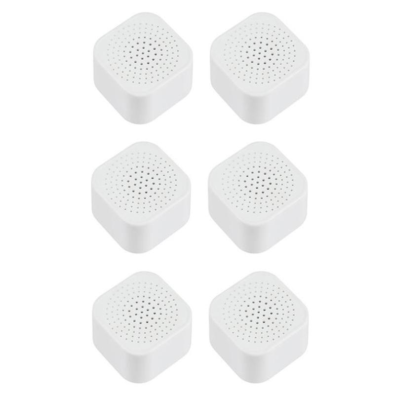 6pcs Refrigerator Odor Removal Box Activated Carbon Purification Bags Formaldehyde Reduction Home Aseptic Deodorizer Tool Set