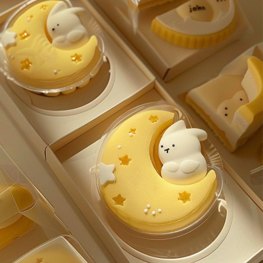 Kitchen Accessories Pastry Mold DIY Household Cake Molds Funny Moon Rabbit Silicone Molds