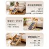 Adjustable Foldable Pet Stairs Wooden Ramp for Dogs Cats Space Saving Indoor Step Stool Multi Purpose Climbing Aid Small