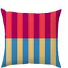 Vibrant Geometric Stripe Pillow Covers Machine Washable with Zip Closure Ideal for Living Room Sofa Bedroom Decor