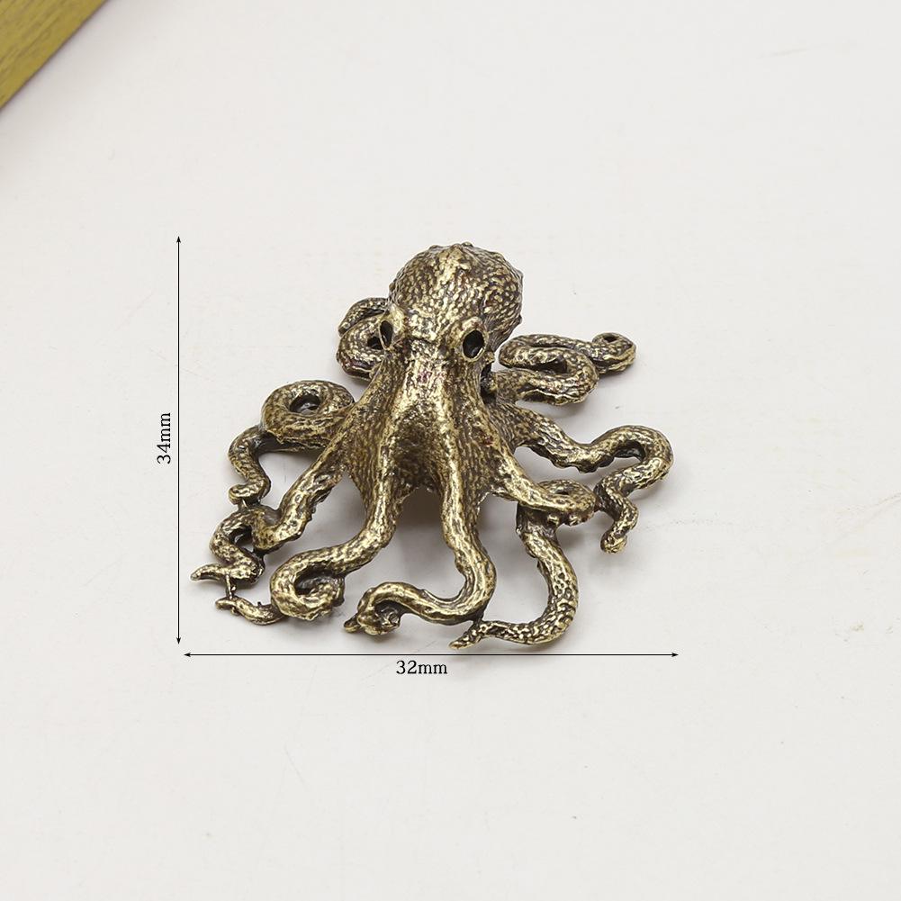Antike Bronze Vier Göttliche Bestien Ornamente: Blauer Drache, Weißer Tiger, Roter Phönix und Schwarze Schildkröte - Feng Shui Dekoration für Wohlstand