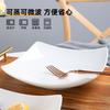 Plate Deep Plate Nordic Style Ceramic Salad Bowl Light Luxury High Value Soup Plate New Chinese Simple Ceramic Plate