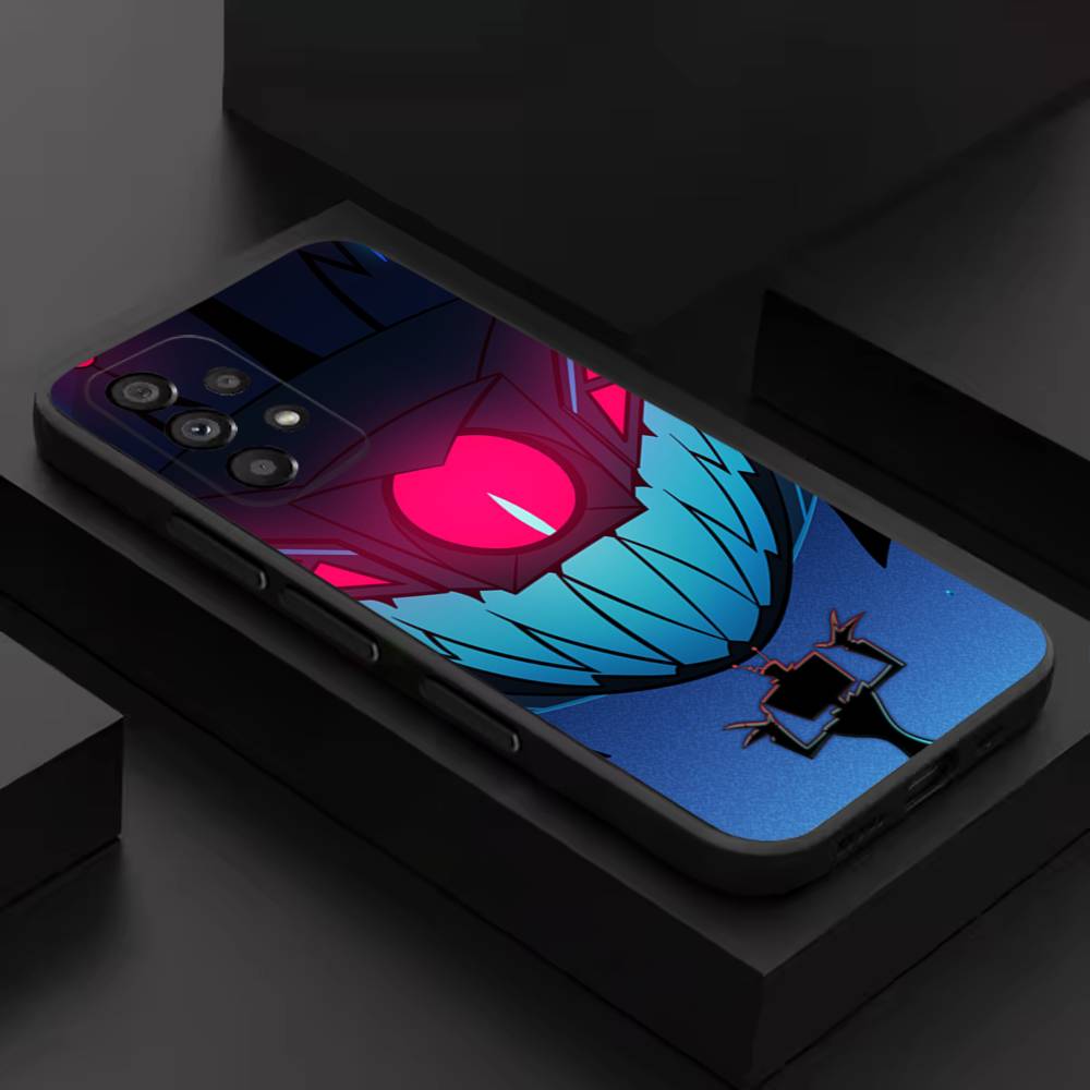 H-Hazbin V-Vox Trust Us Phone Case For Samsung S 9,10,21,30,22,23,24,25,26,Ultra,Plus,Lite,FE,4,5G Black Soft Case