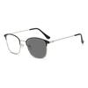 New Trend Photochromic Glasses Fashion Color Changing Lens Retro Optical Eye Protection for Men Women Outdoor