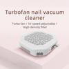 Reusable Filter Nail Dust Collector High Efficiency Cordless Portable Dust Suction Nail Salon
