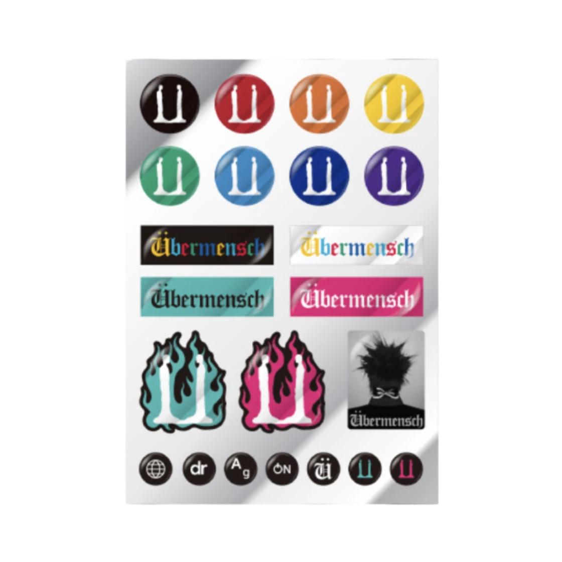 G-DRAGON Ubermensch Epoxy Sticker ONE SIZE