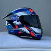 Flip-Up Motorcycle Helmet With Dual Visors ABS Full Face Men Women Scooter Riders