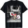 Super Mario Toad And Boo Haunted Mansion Portrait Poster T-Shirt