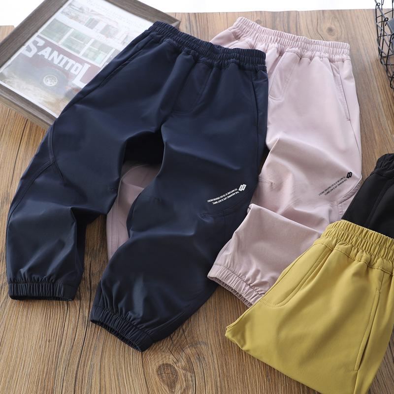 

Children s Wear-Resistant Softshell Cargo Pants - Functional, Loose Sports Casual Style for Autumn 2025 140 cm рожевий