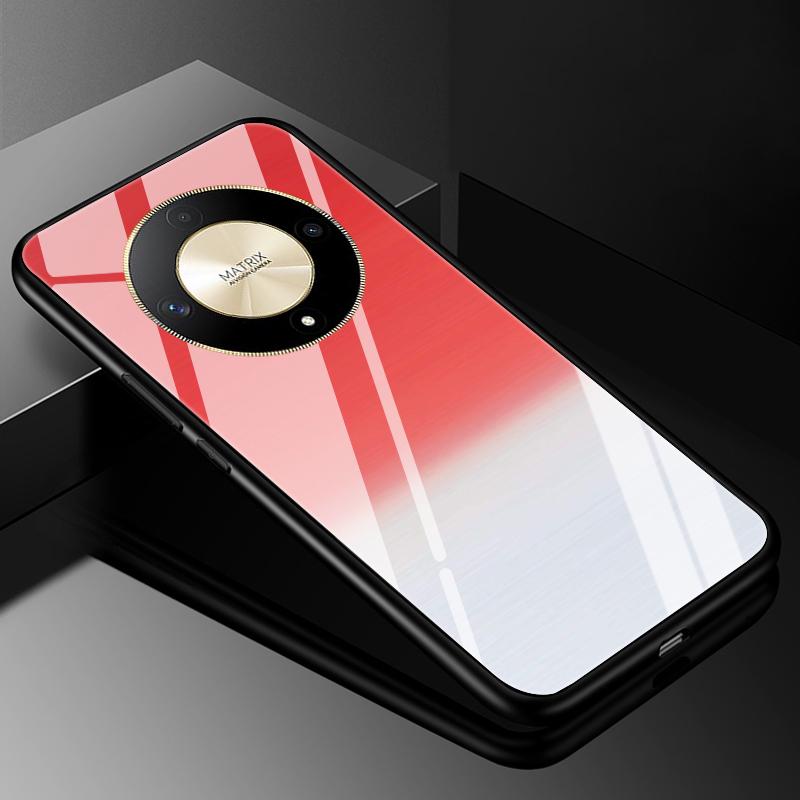 

For Honor Magic6 Lite 5G Case Cover Tempered Glass Cases for Honor Magic6 Pro Honor X9b Magic 6 Lite 5G Hard Back Bumper Funda For Honor X9B