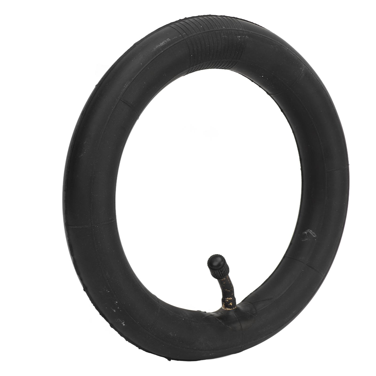 Camera d'aria pneumatica da 8 pollici 8x2.0‑5 con valvola piegata a 45 gradi per monopattino elettrico passeggino per bambini black