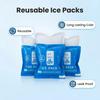 40ml Self Absorbing Ice Pack Reusable Gel Cold Bags for Food Storage Cooler