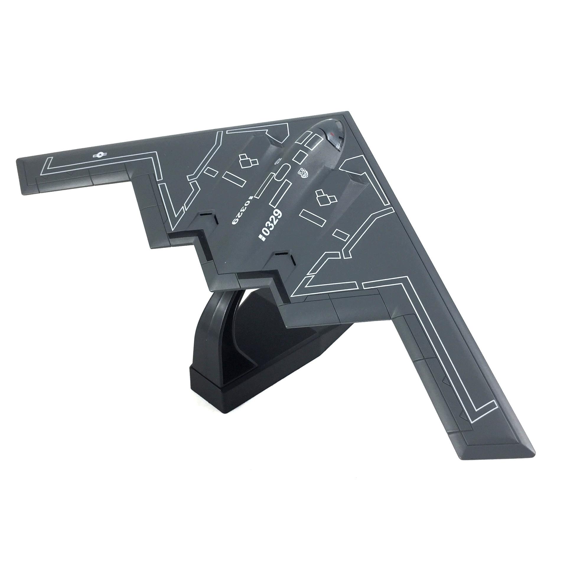 

1/200 Scale Metal Scale Aircraft US B2 B-2 Spirit Stealth and Strategic Bomber Diecast Airplane Collected Gift By Aviation серый