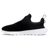 Comfortable and Simple Versatile Fit Urban Non-slip and Wear-resistant Low-top Lifestyle Casual Shoes Men's Black