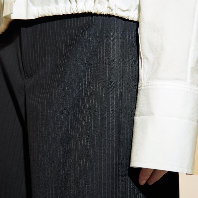 LESS 2023 Summer Striped Casual Shorts