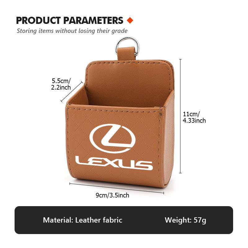 Car Interior Air Vent Storage Box Mini Phone Waste Storage Case For Lexus UX250h RX450h RX300 GX470 CT200h RX400h NX300h RX350 AFH1