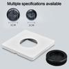 86Type Cable Socket Panel With Outlet Hole Decorative Cover Cable Organizer Storage  Office
