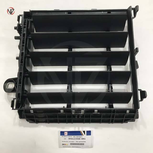 OE 9Y0122312EOK1 9Y0122356COK1 radiator grille shutter air vent high quality automotive parts for Porsche cayenne 2018-2024 right