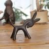 Sculpture Donkey Figurine Durable Iron Donkey Ornament Fantastic Animal Statue  Home Decor