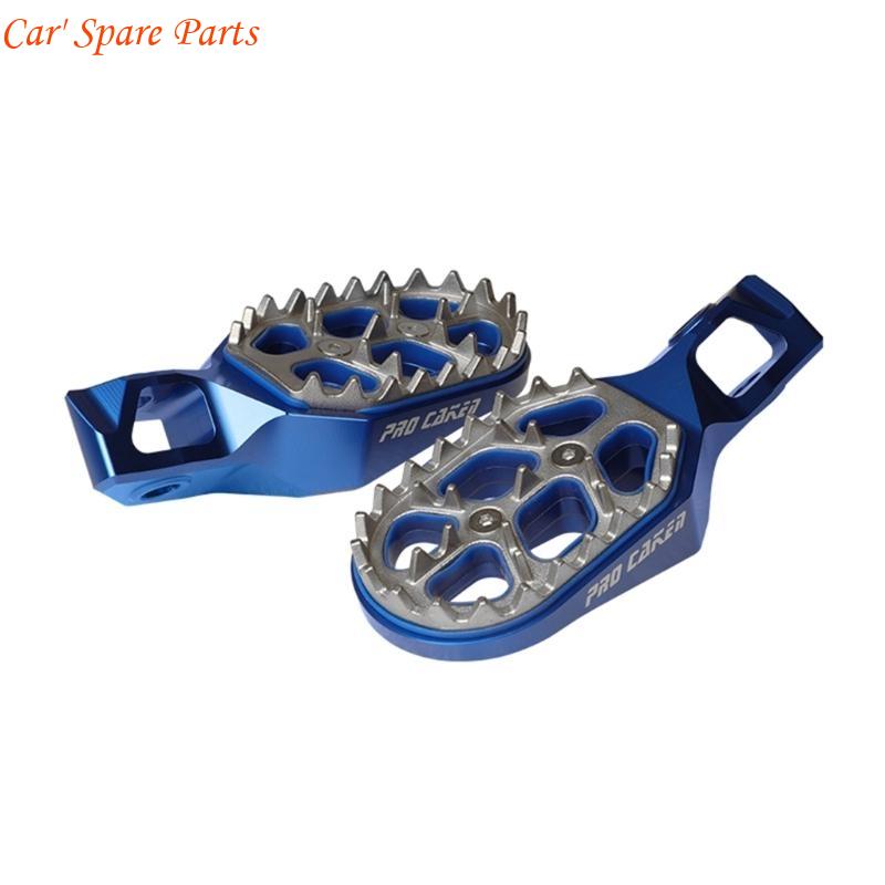 Y4UA Aluminum Foot Pegs Rests Footpeg Pedals For 85SX 2018-2025 125/150SX Motorbike