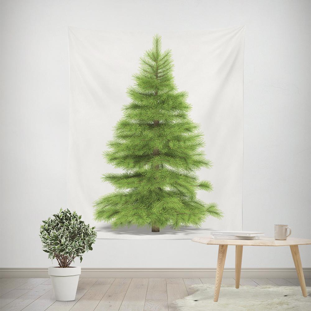 Cross-border Supply Christmas Tree Tapestry Decoration Batch Hanging Cloth Background Cloth Amazon