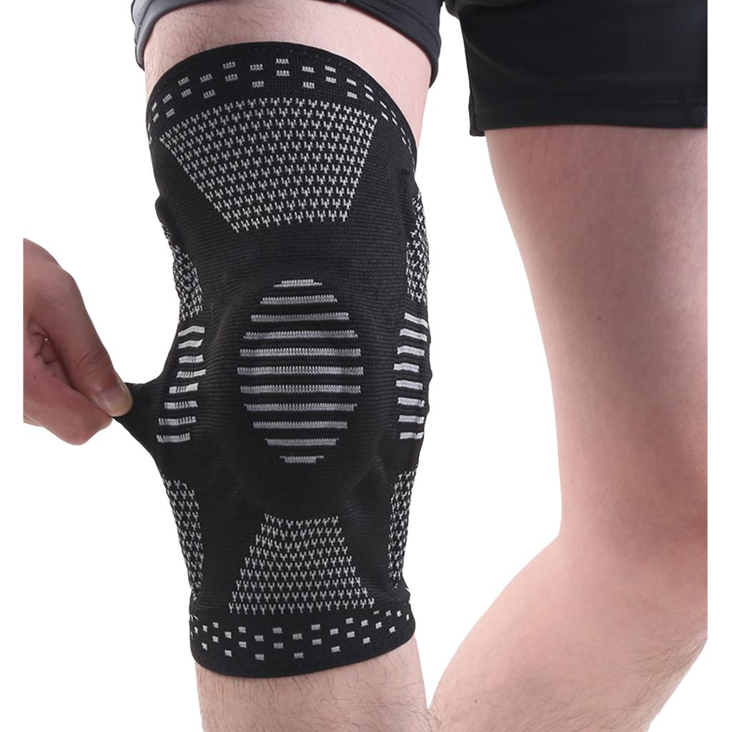 Shock-Absorbing Sports Meniscus Knee Support Pads Knee Brace Compression Knee Sleeve Patellar Medial Support Protector Fitness