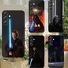 Cool A- Anakin S-Skywalker Fodral För Samsung S25,S24,S21,S22,S23,S30,Ultra,S20,Plus,Fe,Lite,Note,10,9,5G Svart Fodral