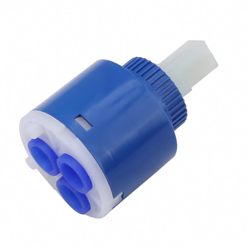 Ceramic Disc Cartridge Mixer Faucet Thermostatic Cartridge Faucet Disc Valve PP Plastic Ceramic Cartridges For Mixer 35/40Mm