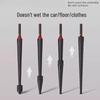 Windproof Waterproof Golf Umbrella for Three - Unisex Black Semi-Automatic with UV Protection