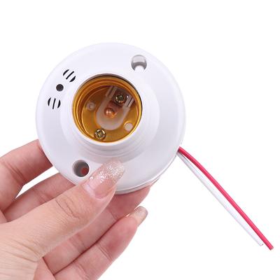 E27 Schall-Sensor Licht Lampenfassung 220V Treppe Smart Auto Ein Aus Licht Stimme Klatschen Schallsteuerung E27 Lampenbirnenfassungen