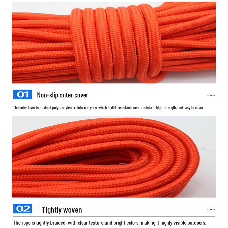 NuFeng Marine Floating Rescue Rope with Reflective Strip